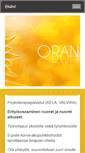 Mobile Screenshot of oranssiaamu.com